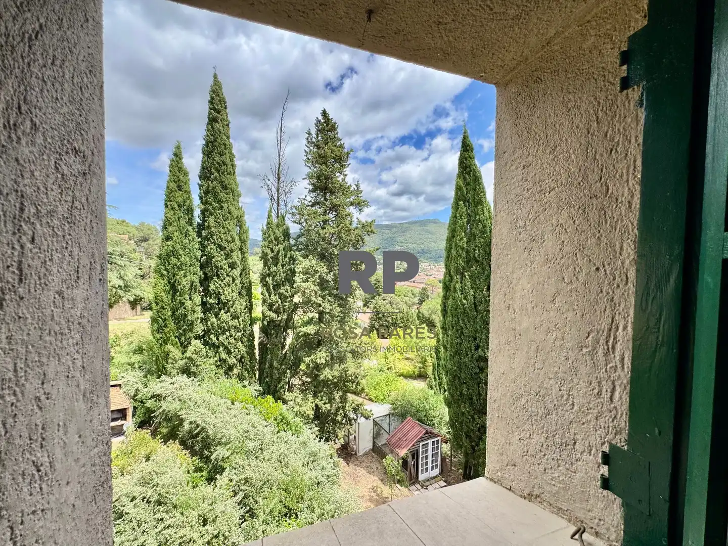 Exterior view of Houses for sale in Sant Martí de Centelles  with Heating, Private garden and Terrace
