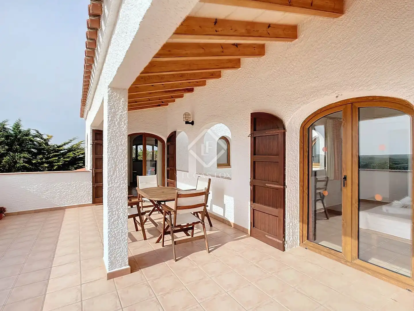 Terrasse von Country house zum Verkauf in Ciutadella de Menorca mit Klimaanlage, Heizung und Privatgarten