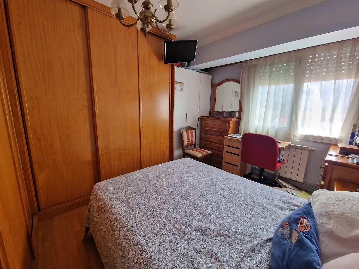 Bedroom of Flat for sale in Ferrol  with Heating and Terrace