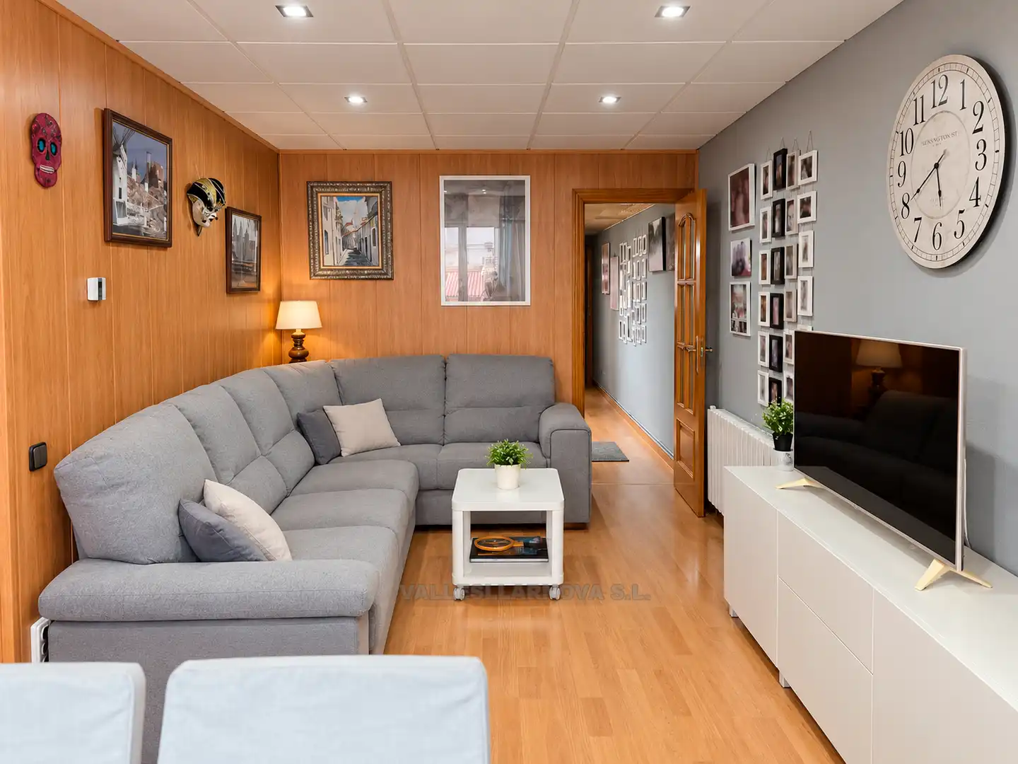 Sala de estar de Piso en venta en Can Sant Joan