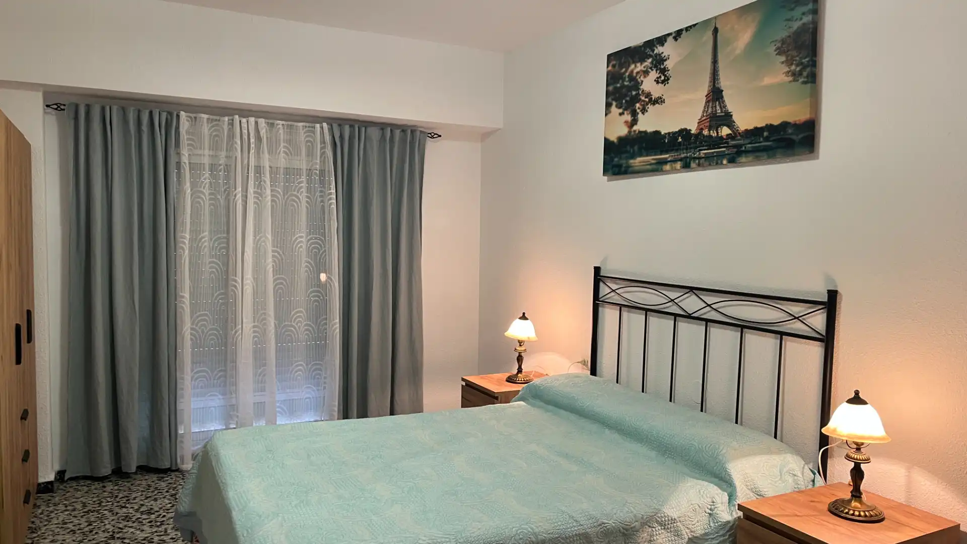 Bedroom of Flat for rent in Sedaví  with Furnished, Washing machine and Microwave
