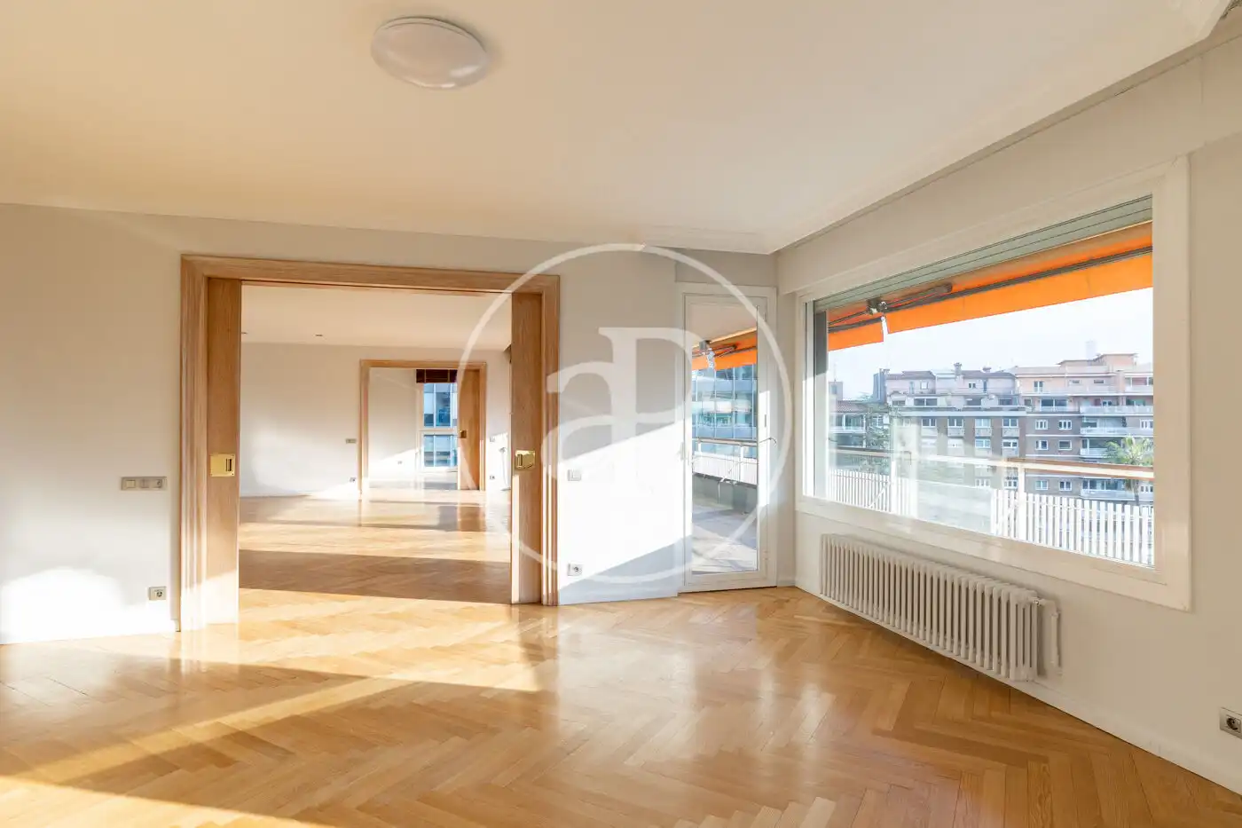 Living room of Flat for rent in Barcelona  with Air Conditioner, Heating and Terrace