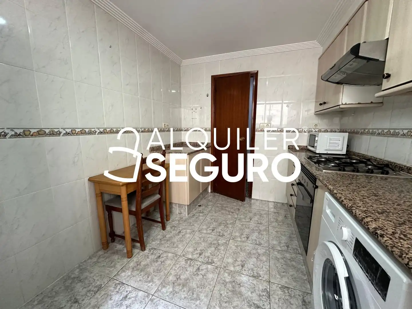 Cocina de Piso de alquiler en Aldaia con Terraza y Amueblado