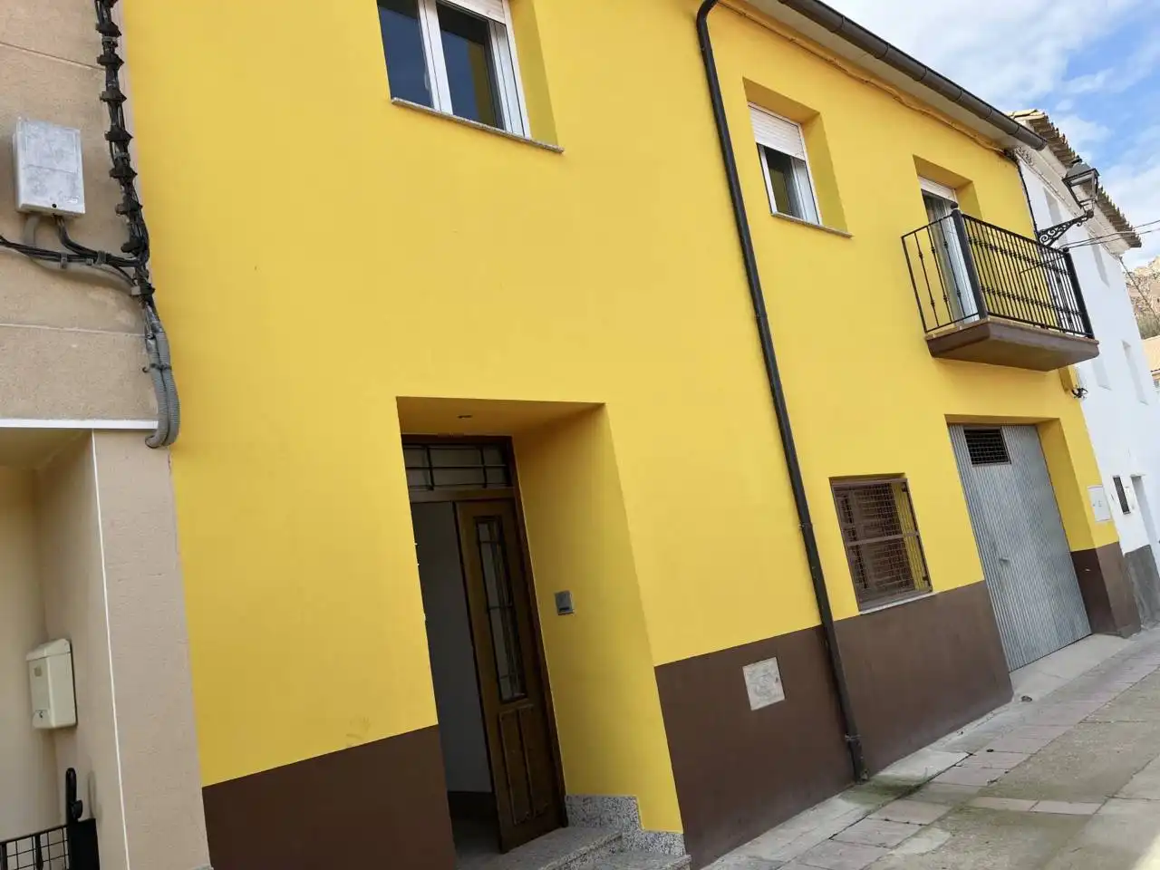 Vista exterior de Casa o chalet en venta en Híjar con Calefacción y Amueblado