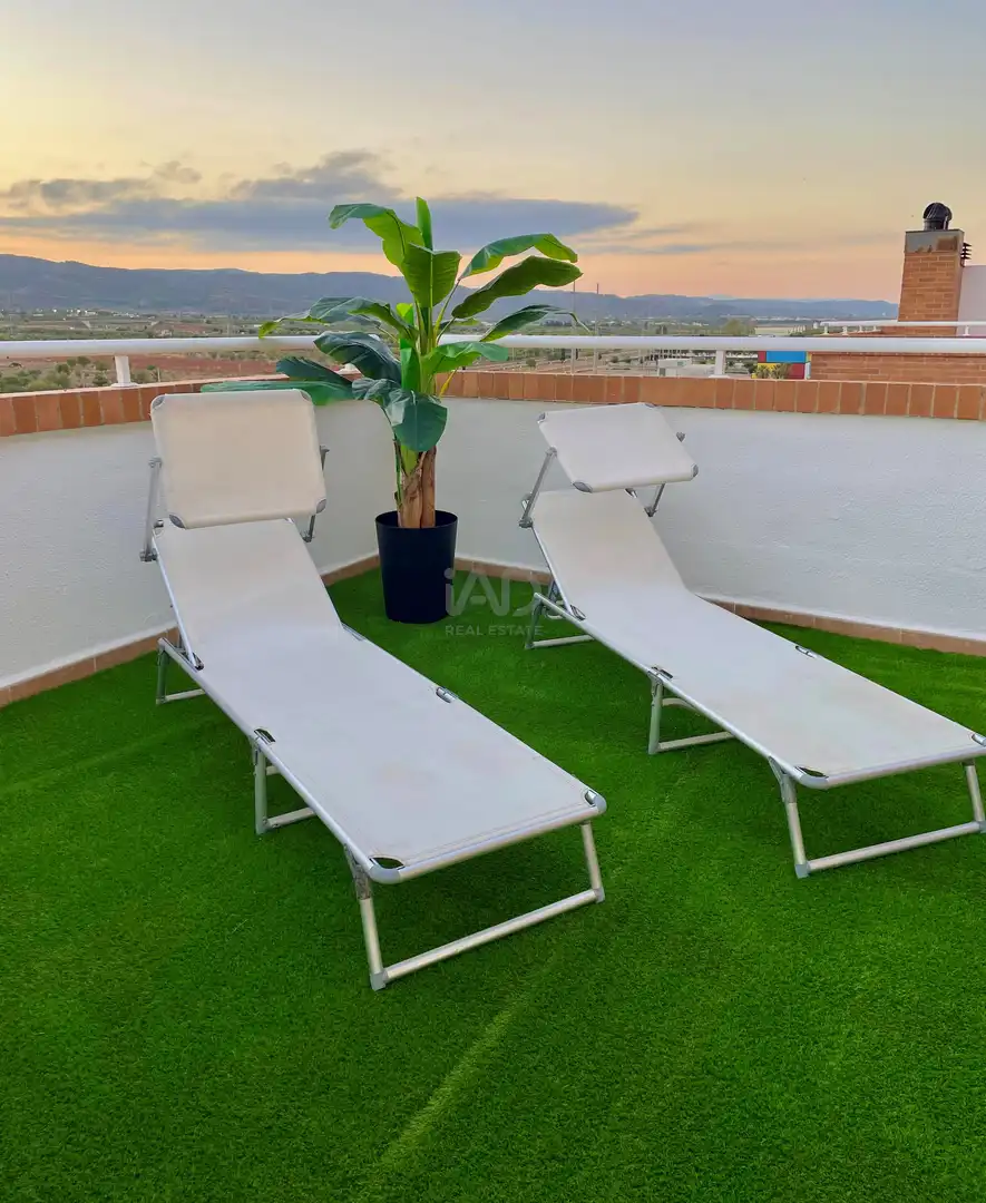 Terraza de Ático en venta en Oropesa del Mar / Orpesa con Aire acondicionado, Calefacción y Terraza