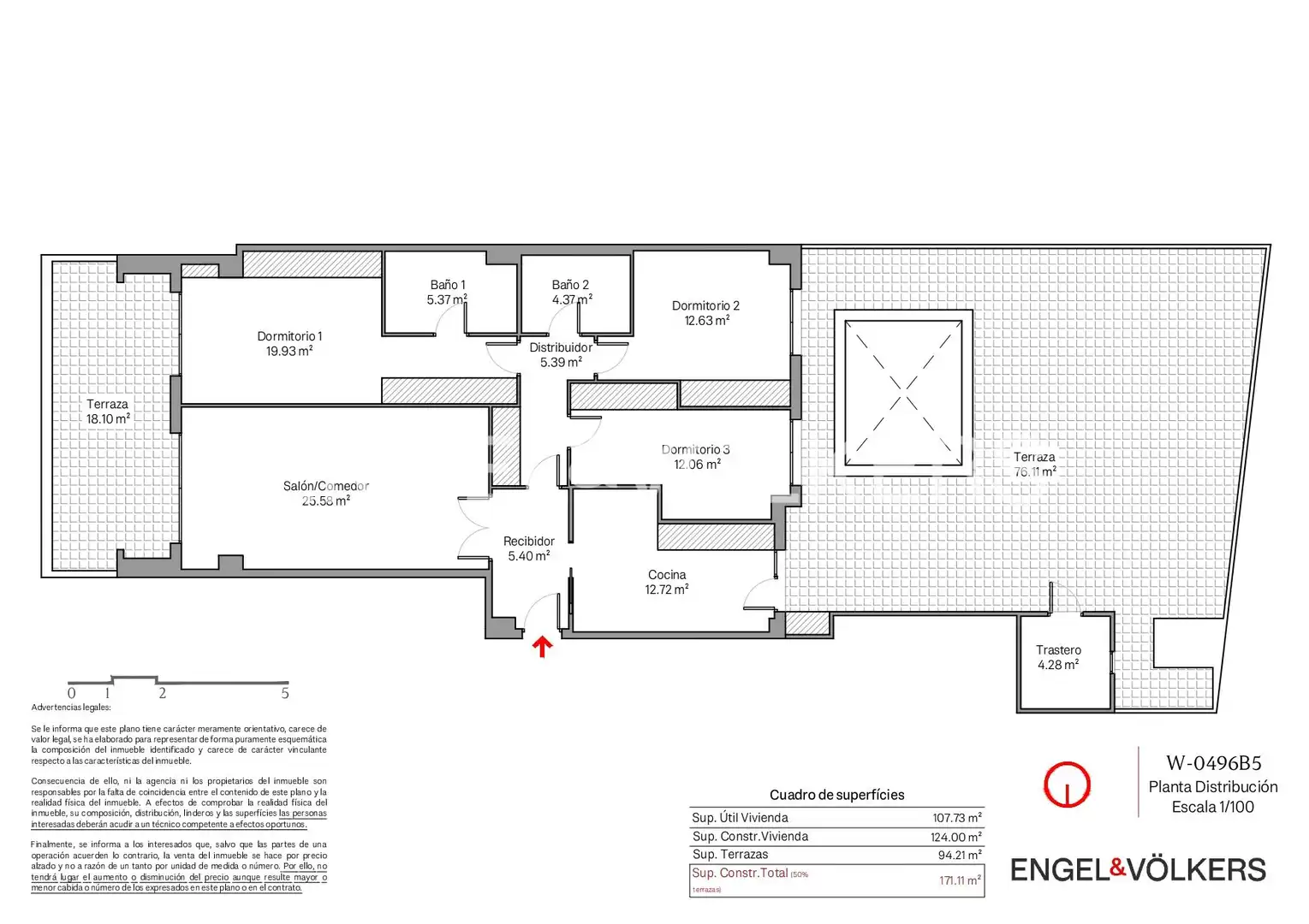Piso en venta en Valencia con Aire acondicionado, Calefacción y Terraza