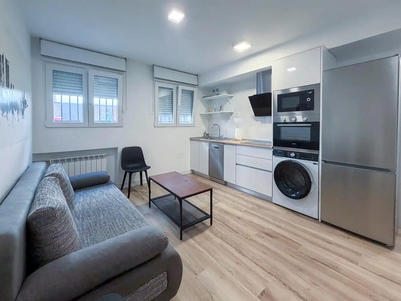 Kitchen of Lofts for rent in Madrid  with Air Conditioner, Heating and Furnished
