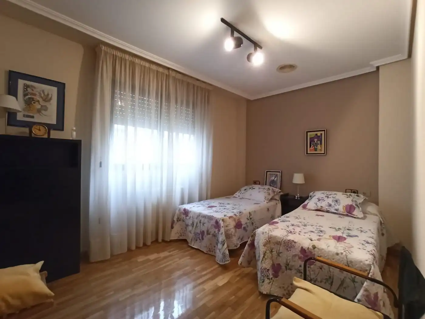 Bedroom of Flat for rent in Ponferrada  with Heating, Storage room and Furnished