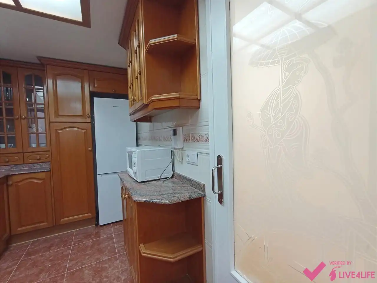 Cocina de Piso de alquiler en Burjassot con Aire acondicionado, Terraza y Amueblado