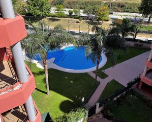 Piscina de Apartament de lloguer en Fuengirola amb Jardí privat, Parquet i Terrassa
