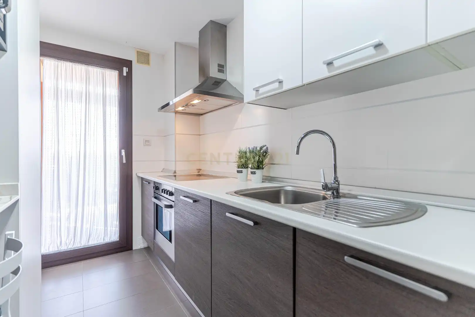 Kitchen of Flat for sale in Motril  with Air Conditioner, Private garden and Swimming Pool