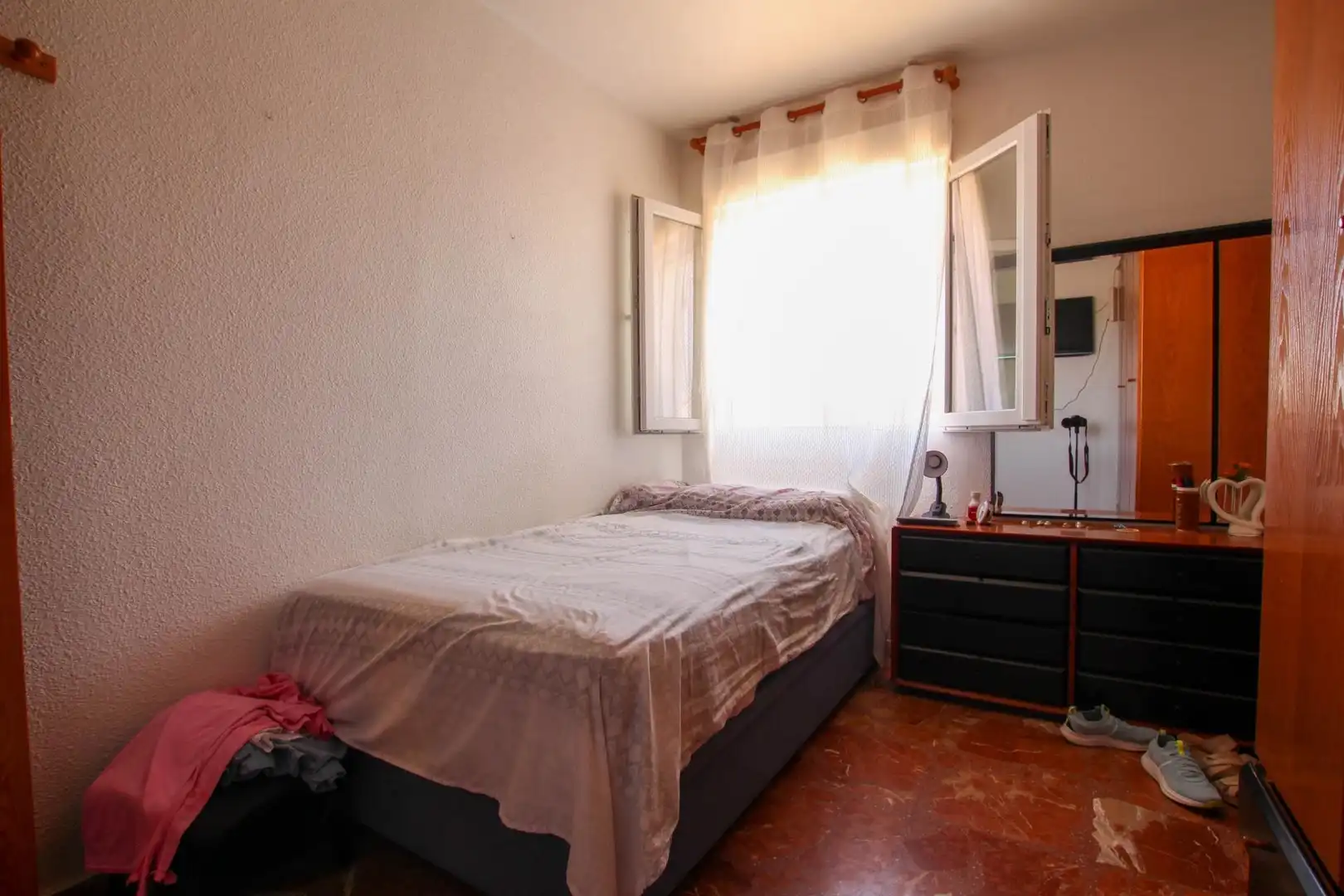 Bedroom of Flat for sale in Águilas  with Terrace, Furnished and Balcony