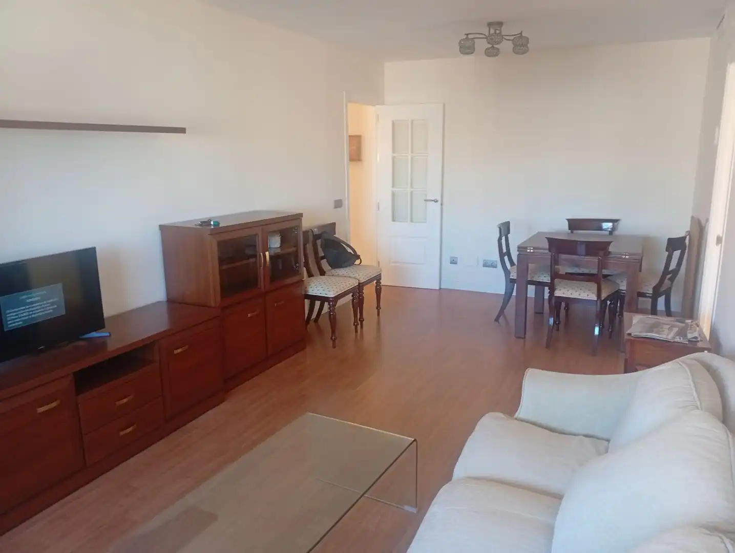 Wohnzimmer von Wohnung zur Miete in Málaga mit Klimaanlage, Heizung und Möbliert