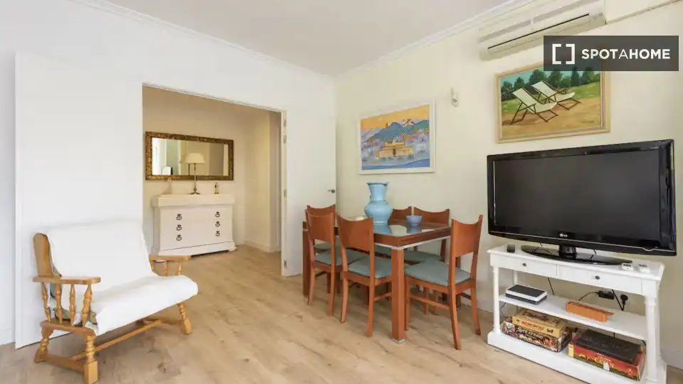 Dining room of Apartments for share in Málaga  with Air Conditioner, Terrace and Furnished