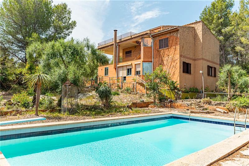 Piscina de Casa o xalet en venda en Esporles amb Jardí privat, Terrassa i Piscina