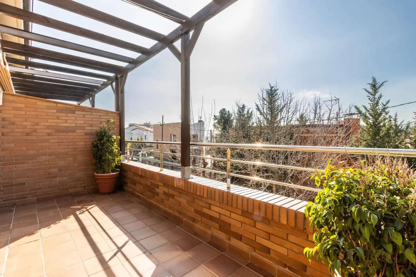 Terrassa de Casa o xalet en venda en Sant Quirze del Vallès amb Aire condicionat, Calefacció i Jardí privat