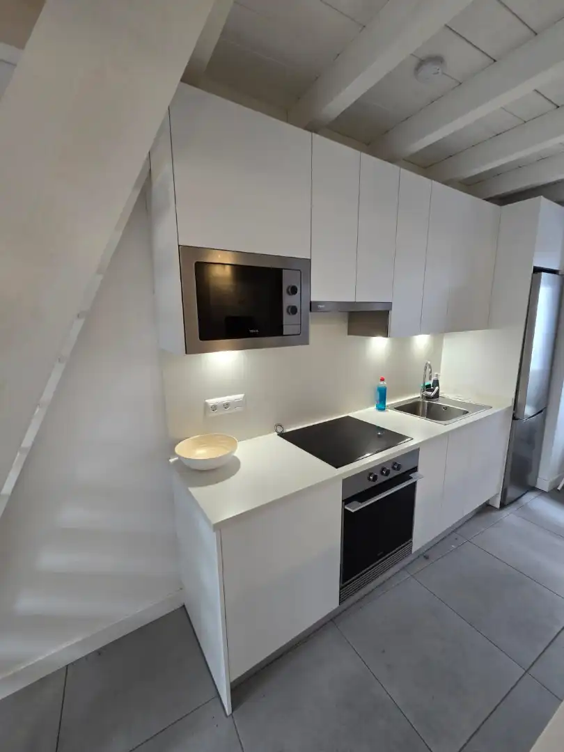 Cuina de Casa o xalet de lloguer en Puerto de la Cruz amb Parquet, Moblat i Forn