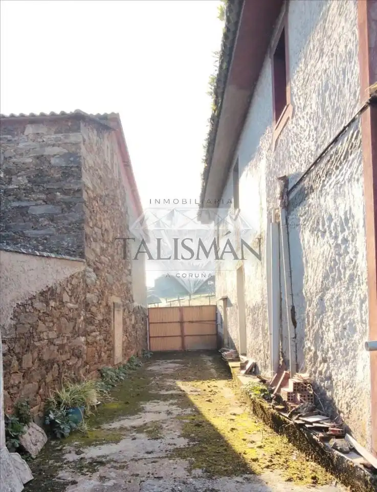 Vista exterior de Casa o chalet en venta en Oza dos Ríos con Calefacción, Jardín privado y Amueblado