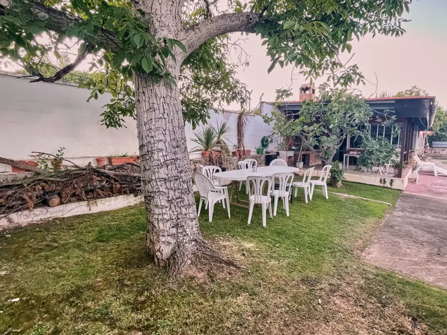 Terraza de Casa o chalet en venta en Albelda de Iregua con Aire acondicionado, Calefacción y Jardín privado