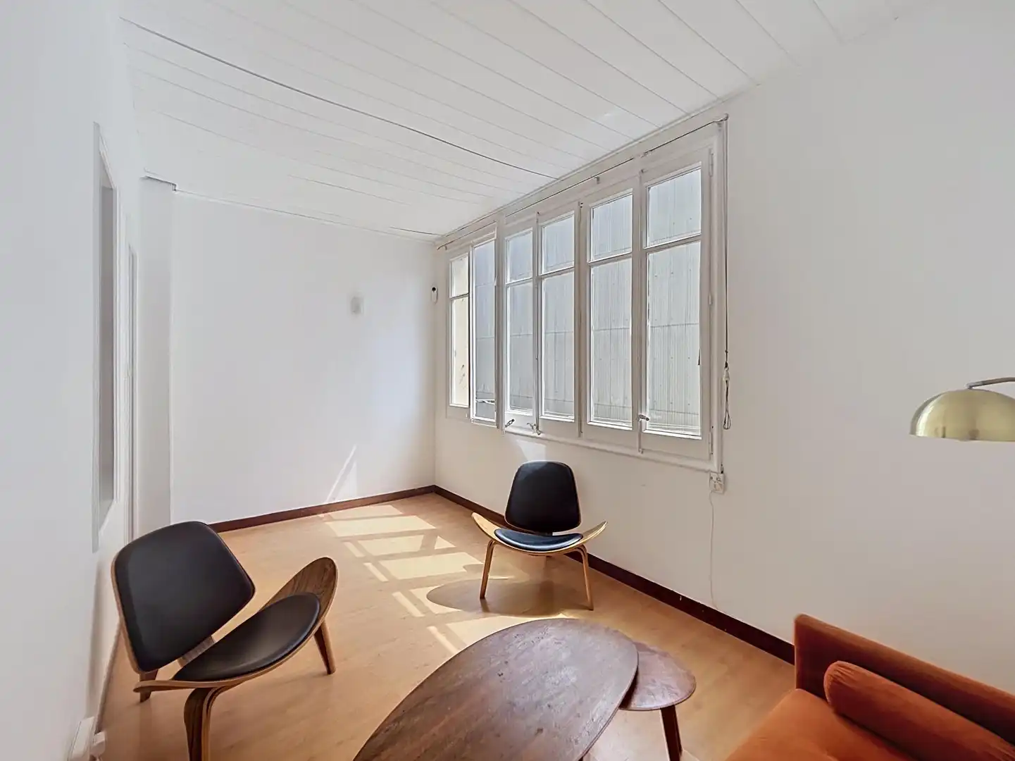 Living room of Flat for sale in Barcelona  with Furnished and Alarm
