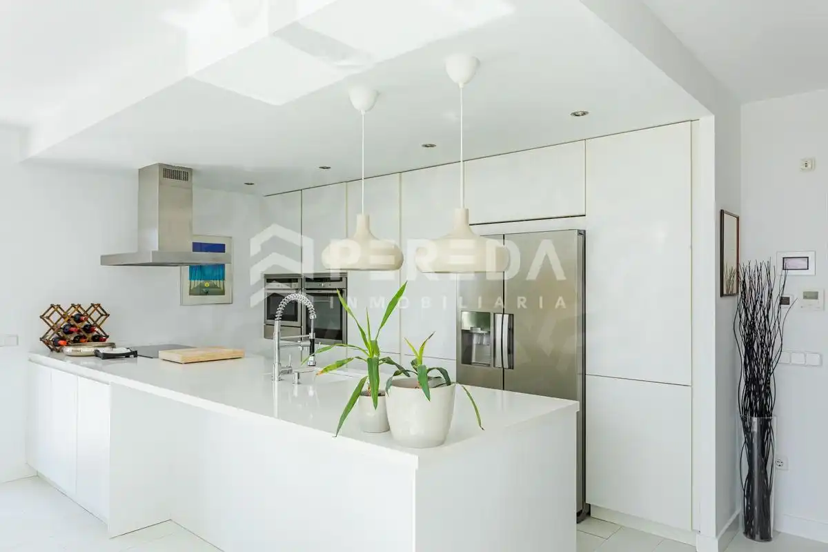 Cocina de Ático en venta en Roquetas de Mar con Aire acondicionado, Terraza y Piscina comunitaria