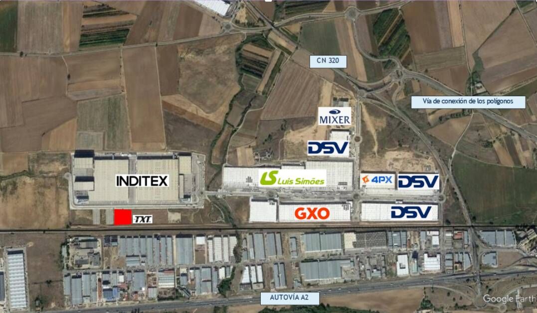 Vista exterior de Nau industrial de lloguer en Cabanillas del Campo