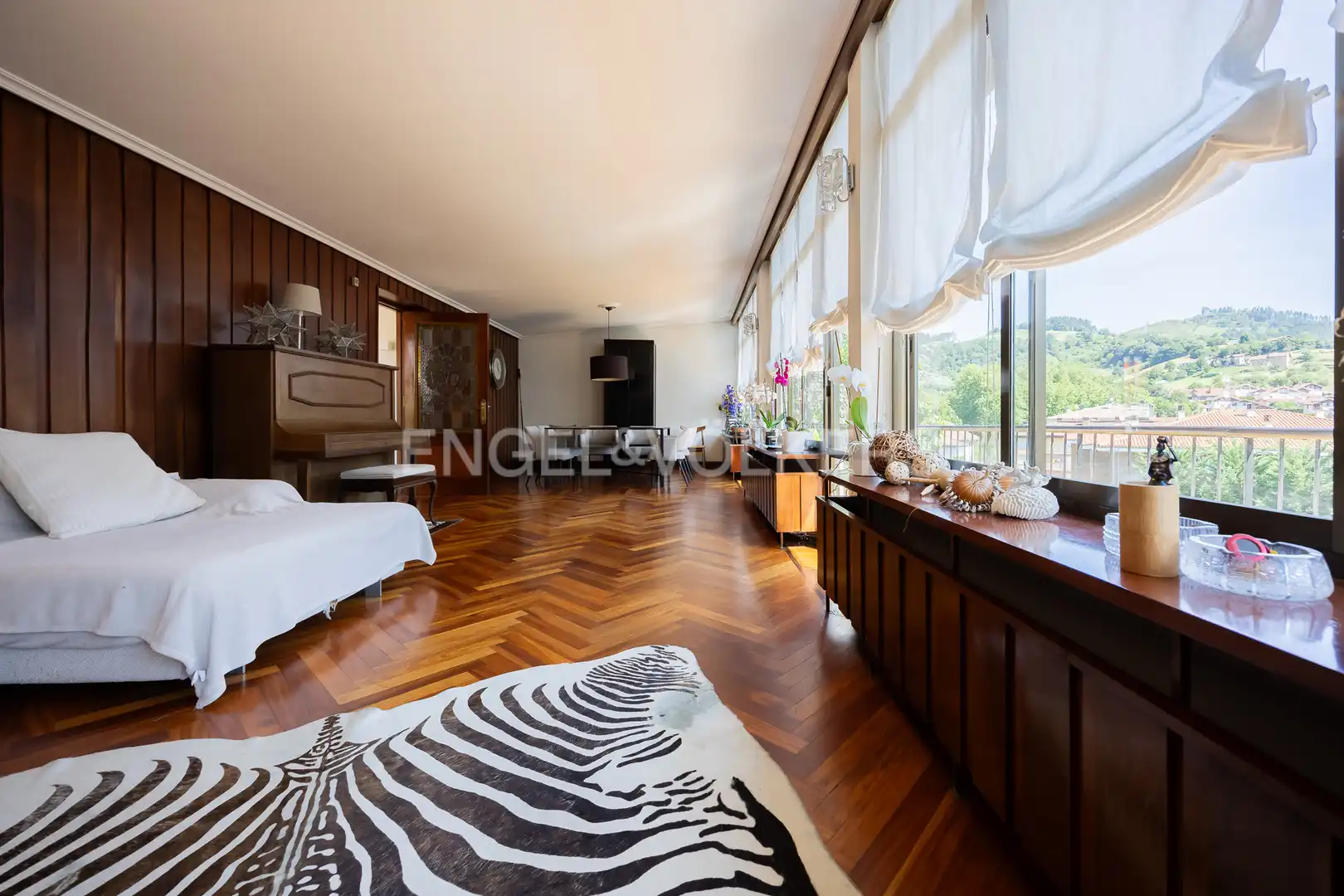 Sala d'estar de Casa o xalet en venda en Zaldibar amb Calefacció, Jardí privat i Terrassa