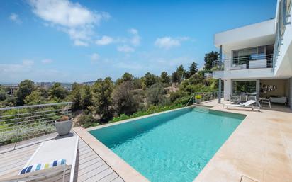 Swimming pool of House or chalet for sale in  Palma de Mallorca  with Air Conditioner, Terrace and Swimming Pool