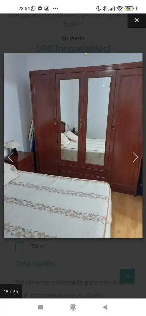 Dormitori de Pis en venda en Siruela, Badajoz