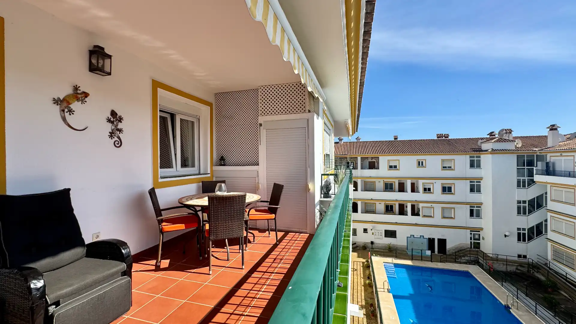 Terraza de Apartamento en venta en Mijas con Aire acondicionado, Calefacción y Terraza
