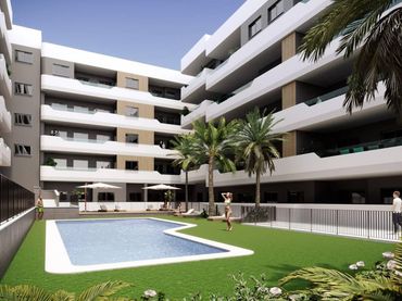 Apartament amb piscina en venda a Santa Pola ciudad