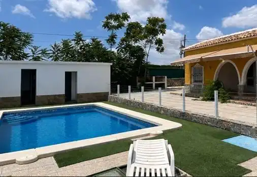 Piscina de Casa o chalet de alquiler en Albatera con Calefacción, Jardín privado y Terraza