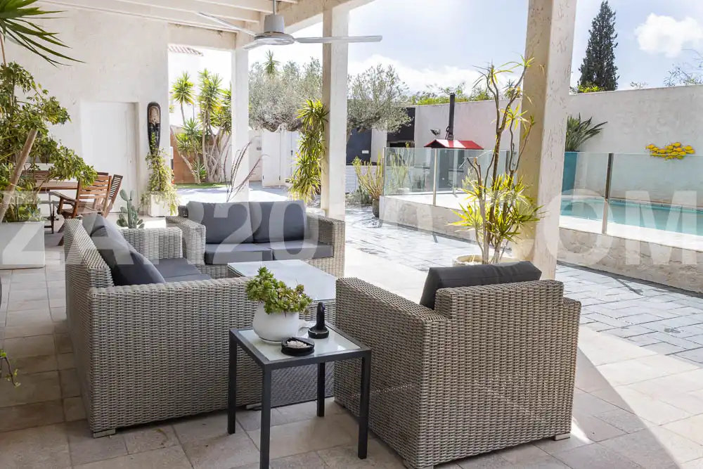 Terrassa de Casa o xalet en venda en Cuevas del Almanzora amb Calefacció, Jardí privat i Terrassa