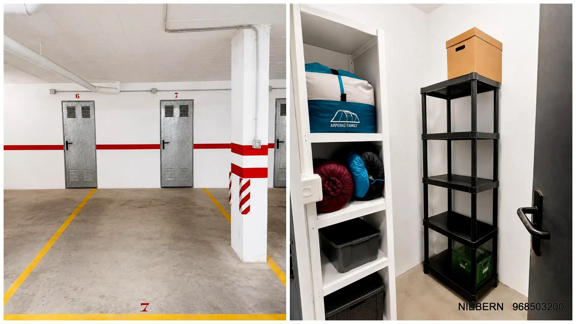 Parking de Piso en venta en Cartagena con Aire acondicionado, Parquet y Trastero