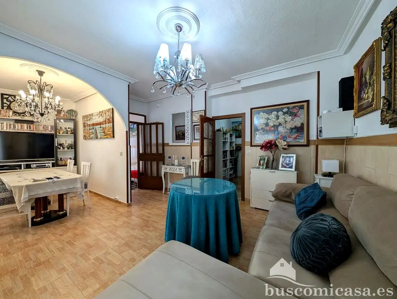 Living room of Ground floor for sale in Linares  with Air Conditioner and Furnished