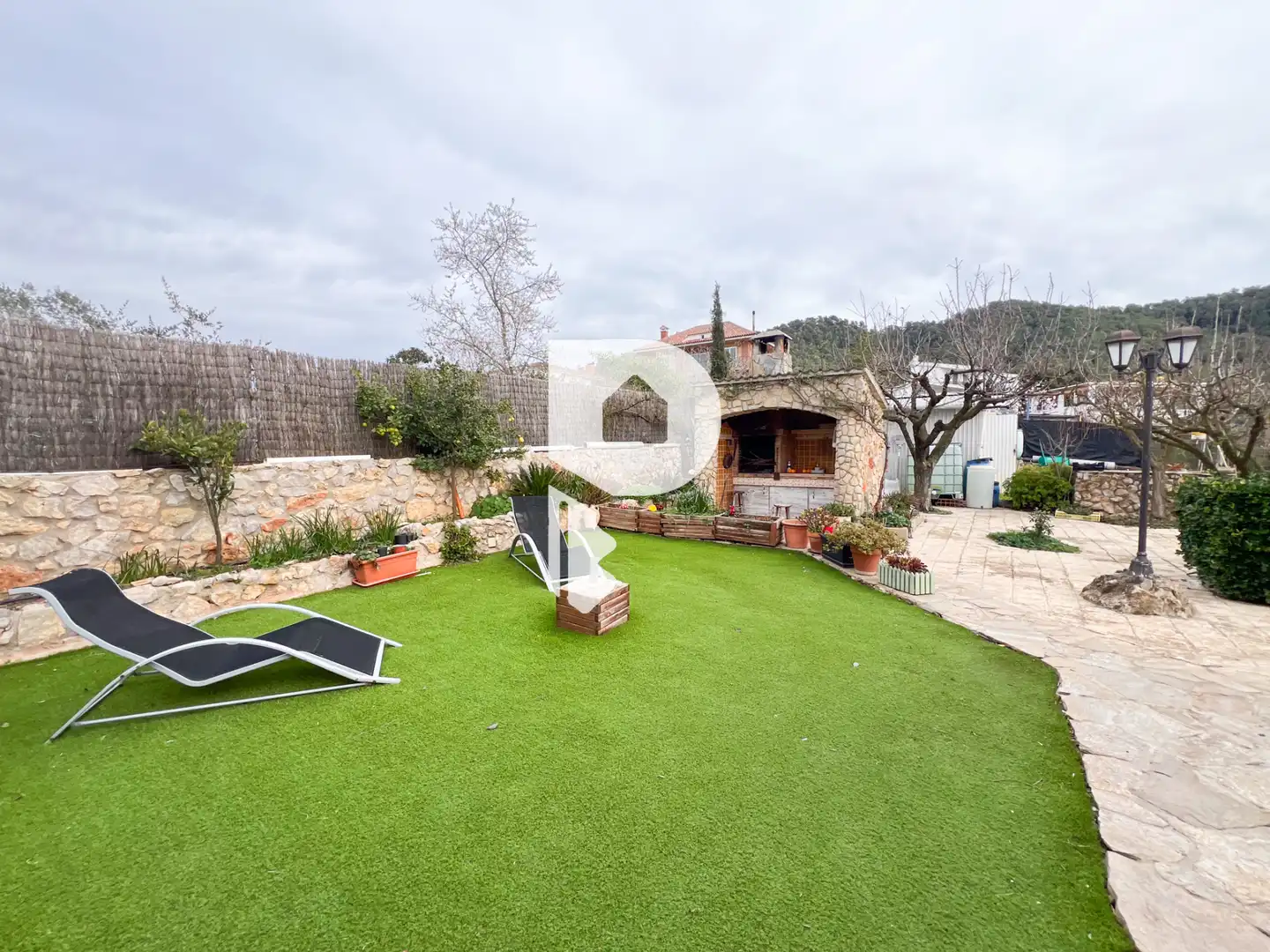 Jardí de Casa o xalet en venda en Vallirana amb Aire condicionat, Calefacció i Jardí privat