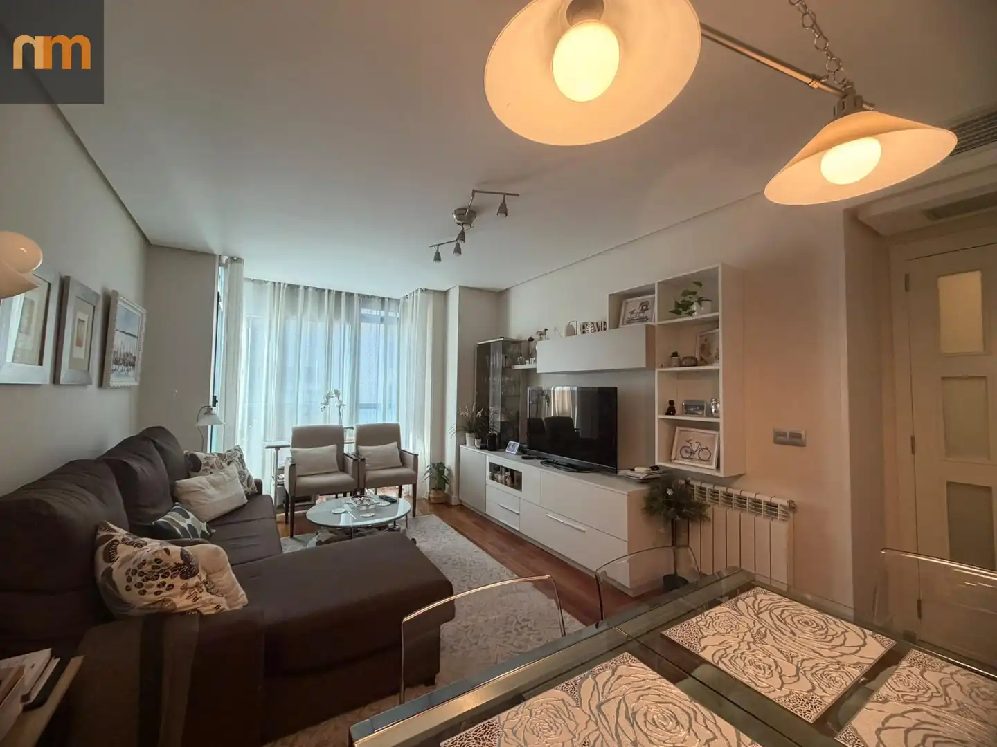Living room of Flat for sale in Madrid  with Air Conditioner, Heating and Private garden