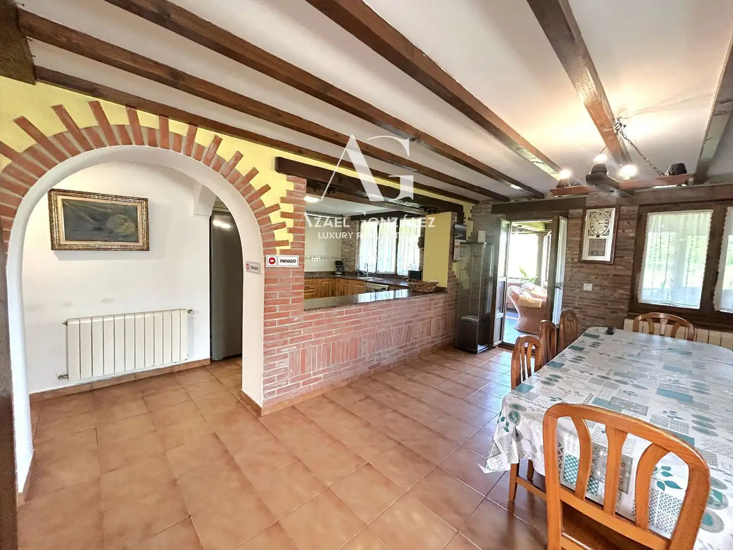 Cocina de Casa adosada en venta en Val de San Vicente  con Calefacción, Terraza y Amueblado