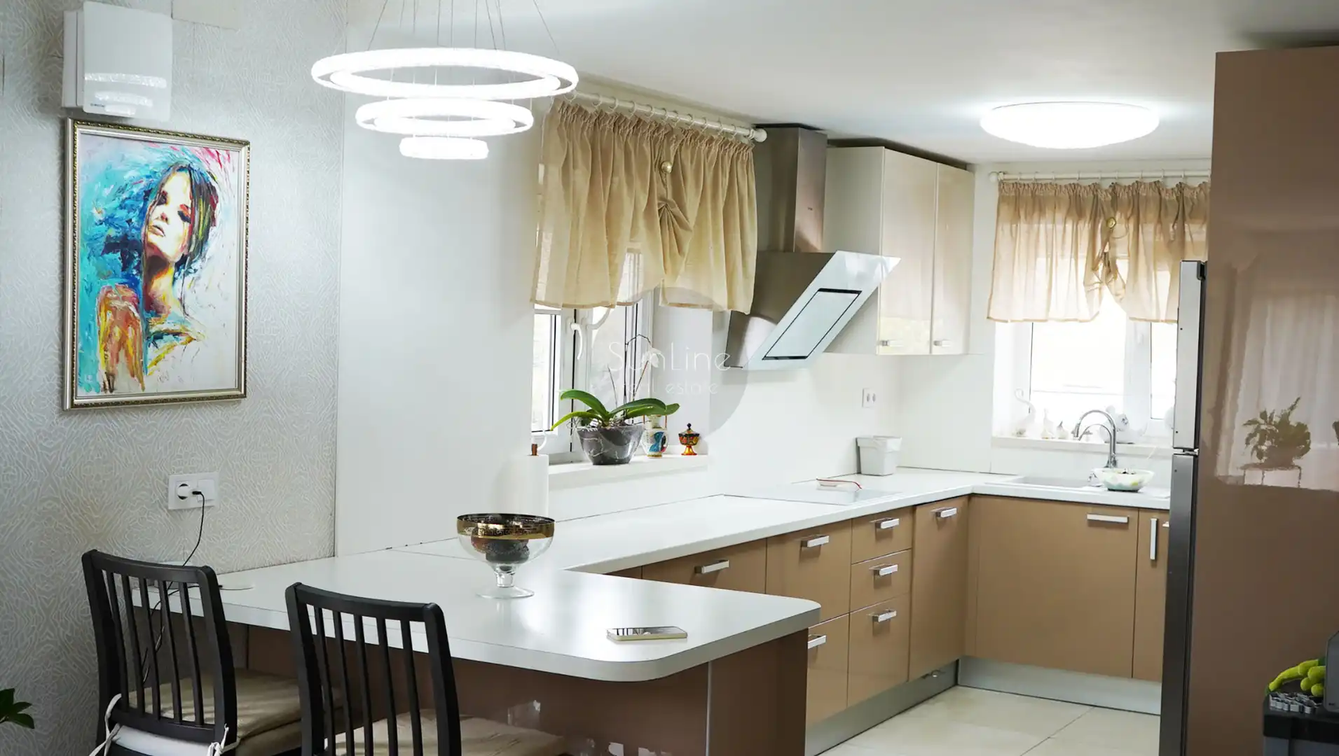 Kitchen of Houses for sale in L'Eliana  with Air Conditioner, Private garden and Terrace