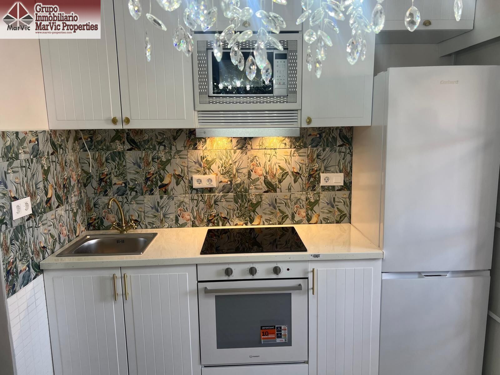 Kitchen of Flat for sale in Benidorm  with Air Conditioner, Heating and Terrace