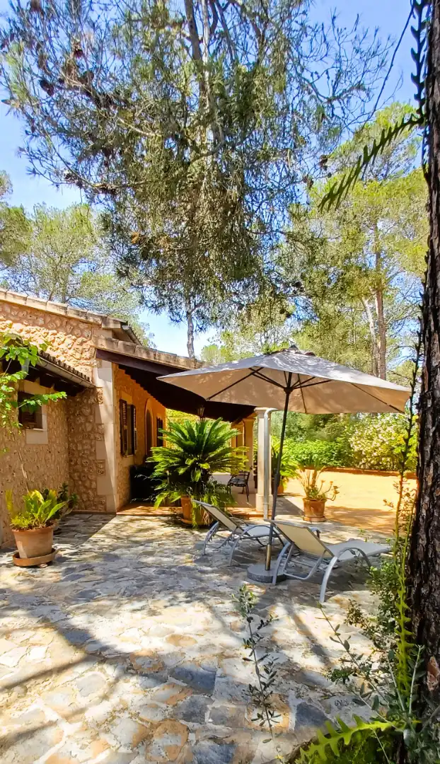 Jardín de Finca rústica de alquiler en Costitx con Aire acondicionado, Calefacción y Jardín privado