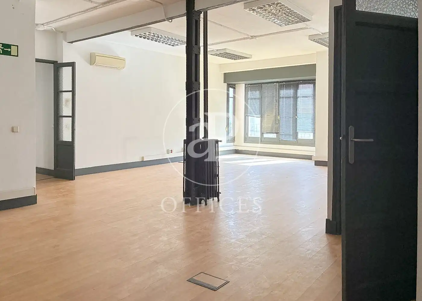 Büro zur Miete in Madrid mit Klimaanlage und Heizung