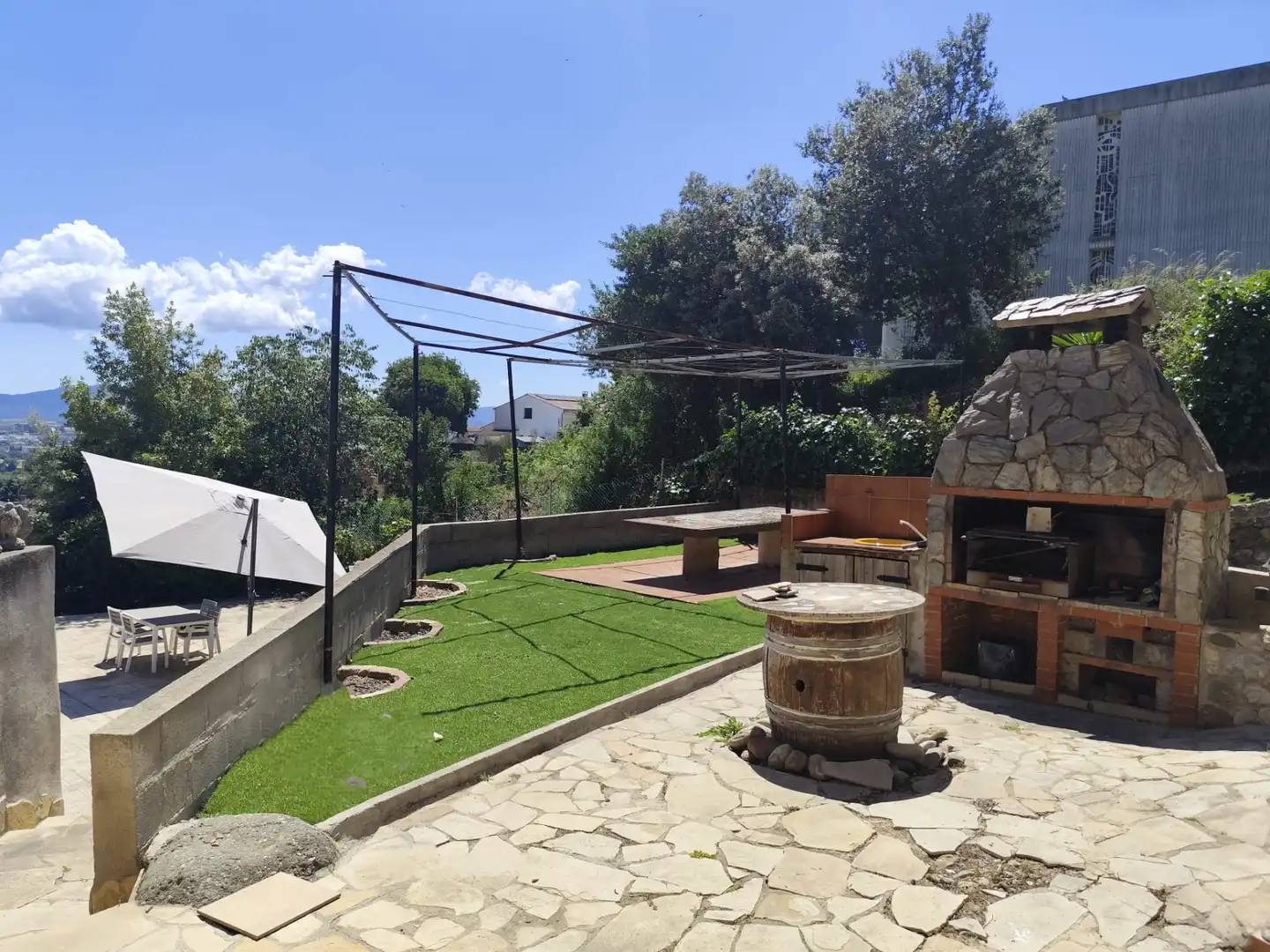 Terrassa de Casa o xalet en venda en Lliçà de Vall amb Aire condicionat, Calefacció i Jardí privat