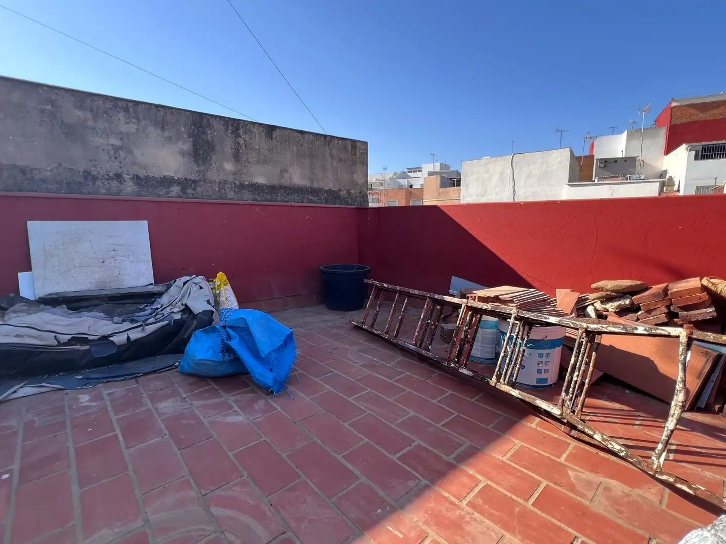 Terrassa de Casa adosada en venda en Algeciras