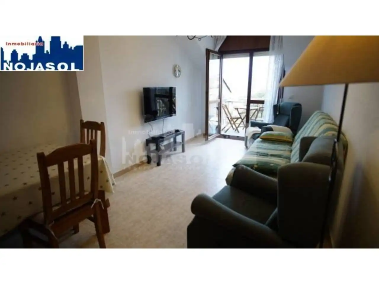Living room of Flat for rent in Noja  with Heating, Terrace and Furnished