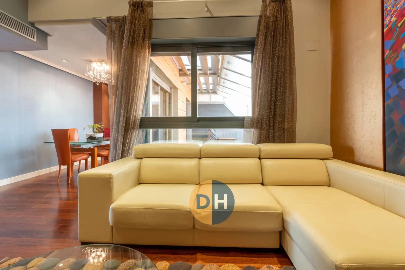 Sala de estar de Ático en venta en Madrid con Aire acondicionado, Calefacción y Parquet