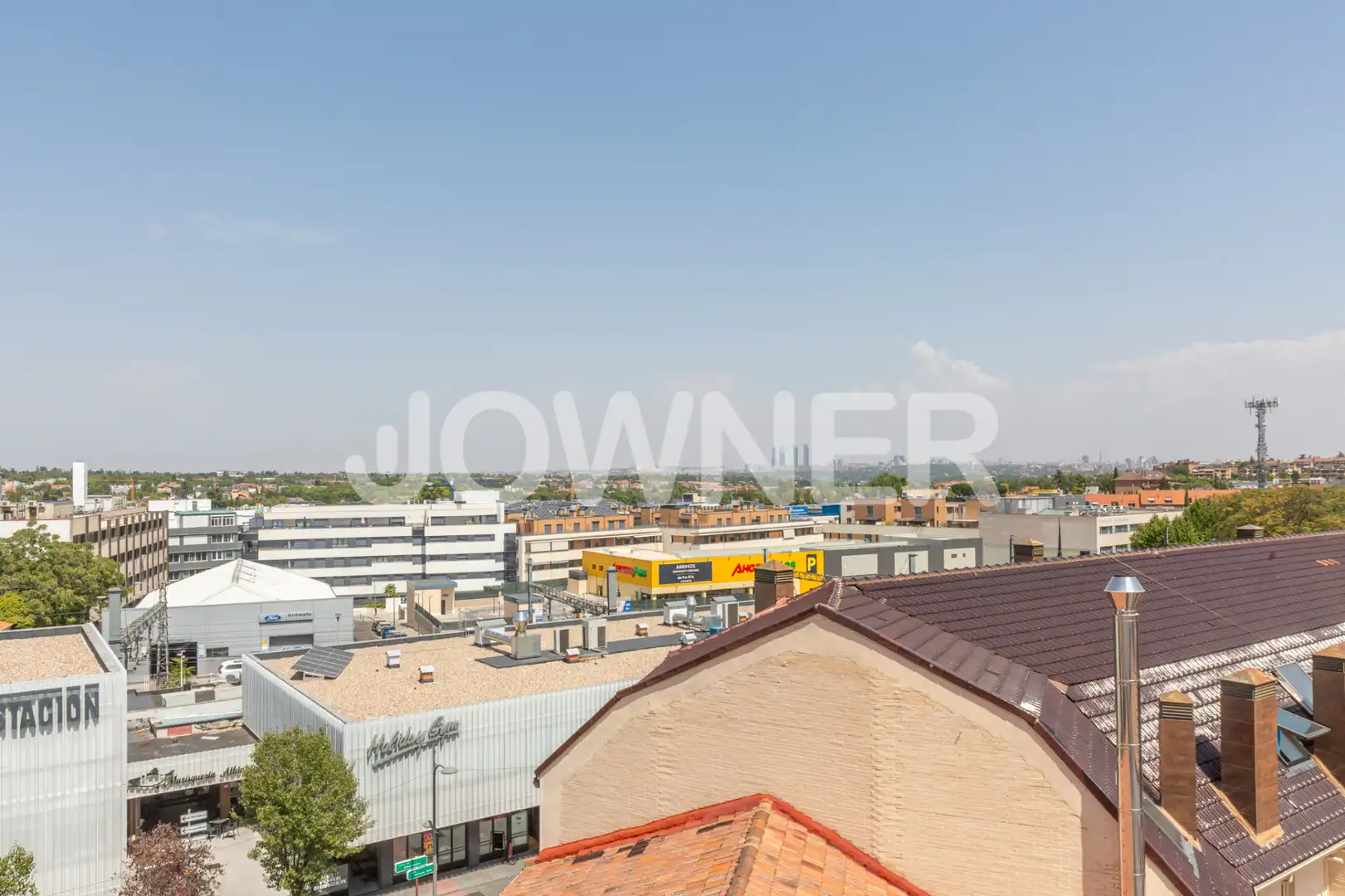 Terraza de Ático de alquiler en Pozuelo de Alarcón con Aire acondicionado, Terraza y Amueblado