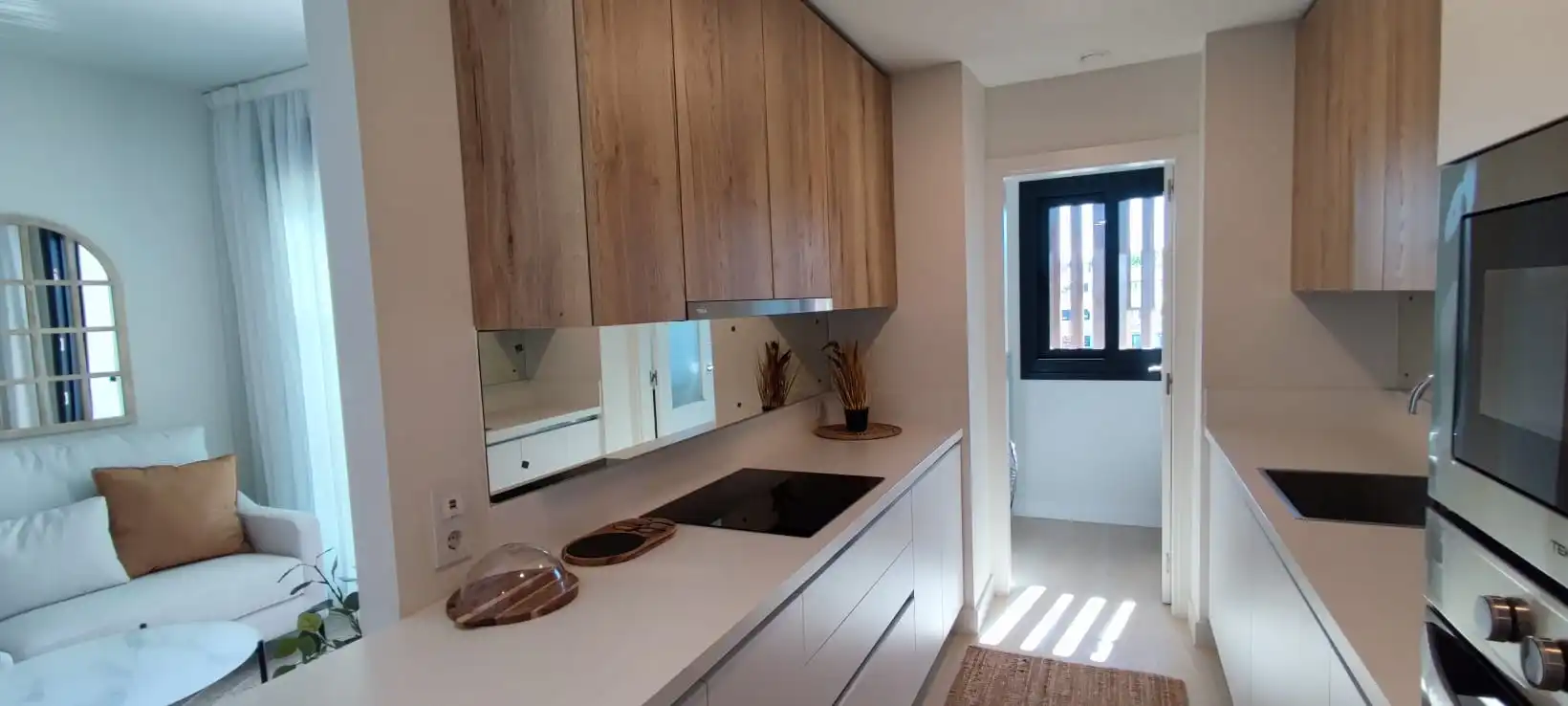 Cocina de Piso de alquiler en Colmenar Viejo con Aire acondicionado, Calefacción y Jardín privado