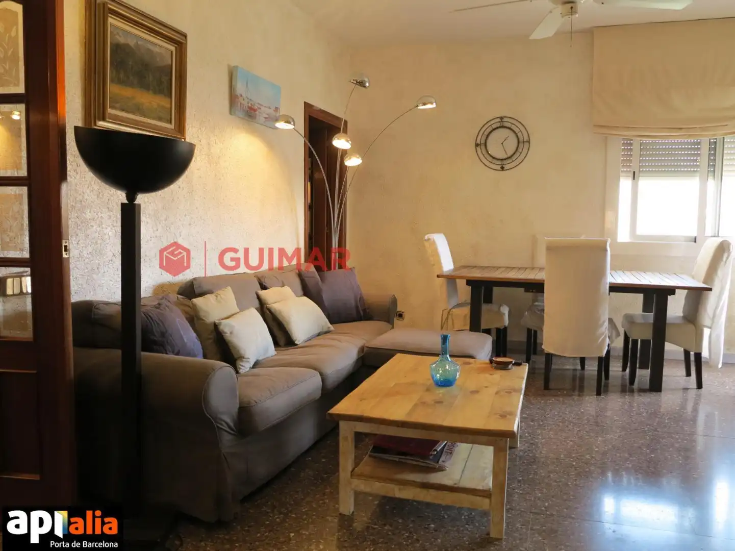 Sala d'estar de Pis en venda en Esplugues de Llobregat amb Terrassa