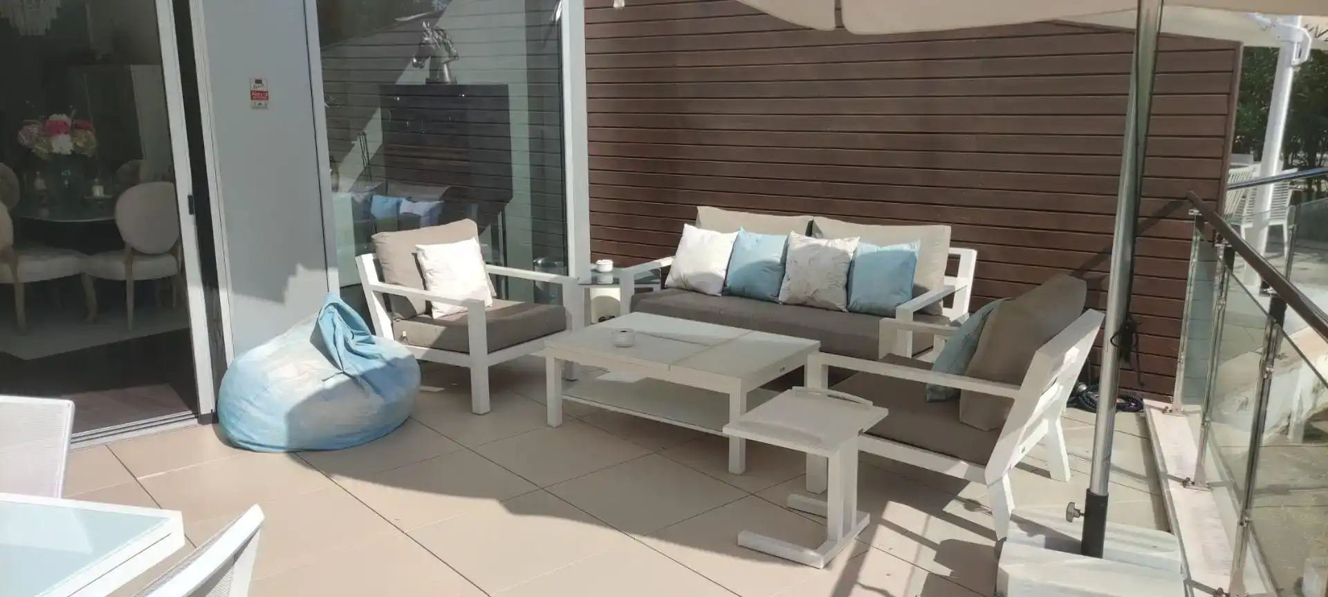 Terraza de Casa adosada en venta en Marbella con Aire acondicionado, Piscina y Balcón